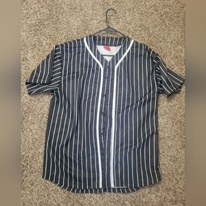 Men's ref style button up jersey